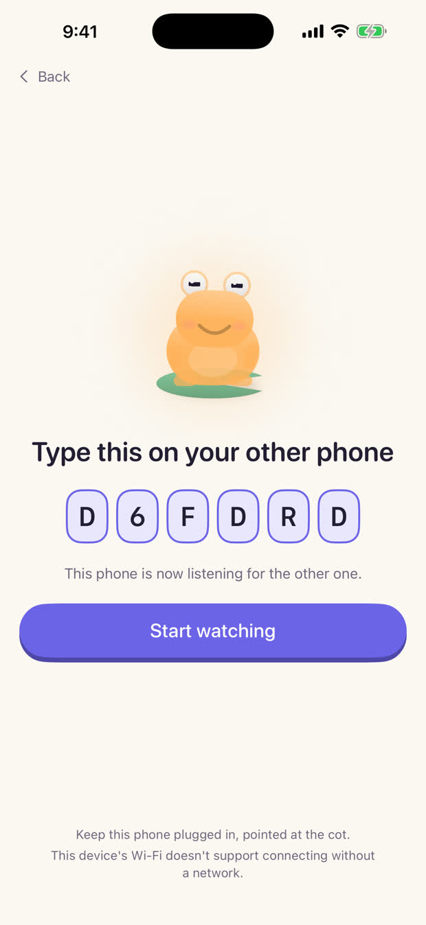 Six characters. That is the whole setup.